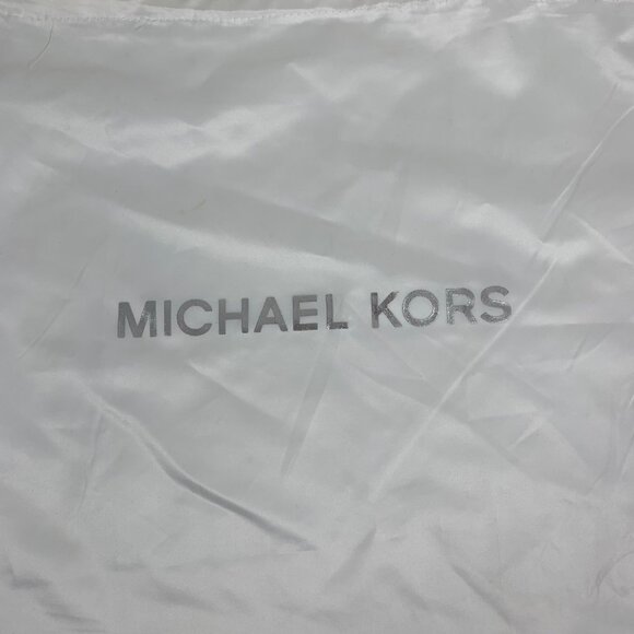 MICHAEL KORS  Logo Foldover Crossbody Shoulder Bag + Tassel/Strap + Dustbag EUC - Picture 12 of 13